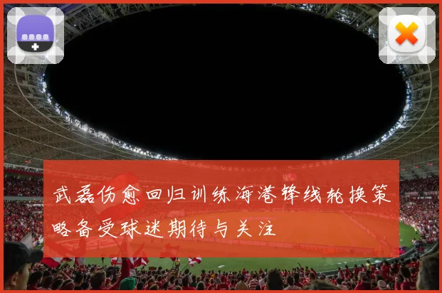 武磊伤愈回归训练海港锋线轮换策略备受球迷期待与关注